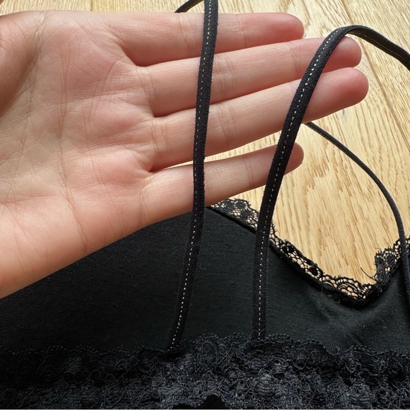 SHEIN Black cross back Lace Bralette - S - Picture 6 of 13
